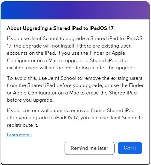 Jamf iPadOS 17 Update Problem.jpg